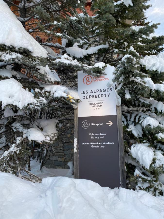 Appartement Ski Aux Pieds Dans Residence Premium Piscine, Sauna Hamam Saint-Martin-de-Belleville Exterior foto