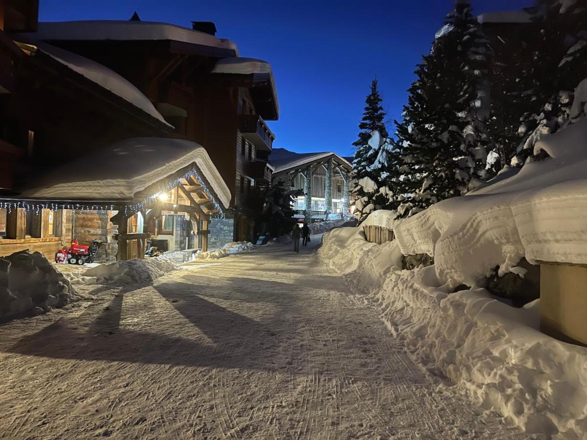 Appartement Ski Aux Pieds Dans Residence Premium Piscine, Sauna Hamam Saint-Martin-de-Belleville Exterior foto