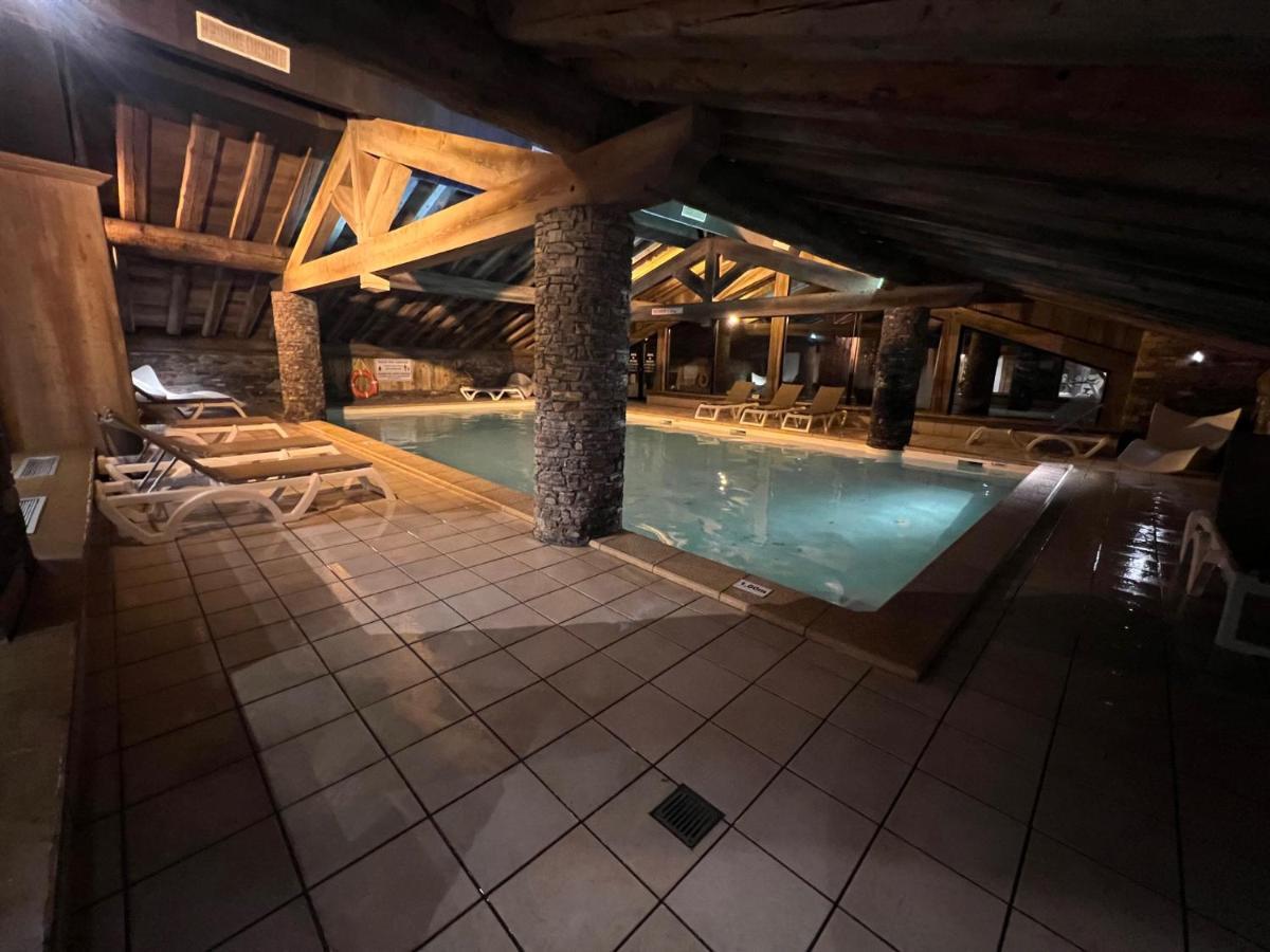 Appartement Ski Aux Pieds Dans Residence Premium Piscine, Sauna Hamam Saint-Martin-de-Belleville Exterior foto